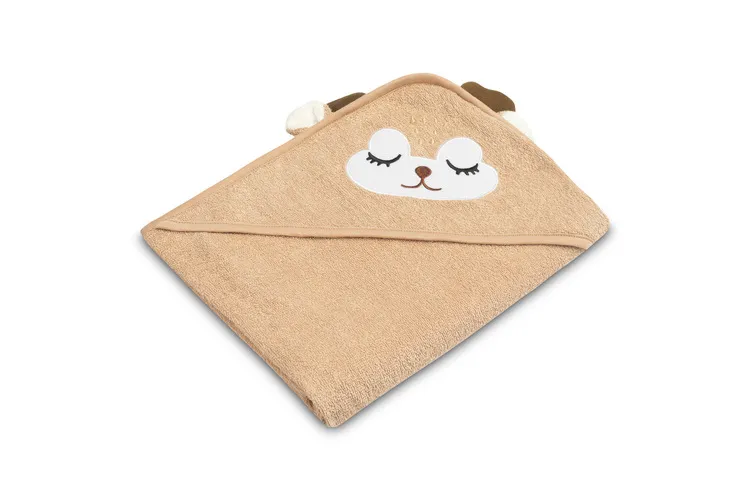 bathfriends ručnik za djecu 100x100 roe bež - slika 3