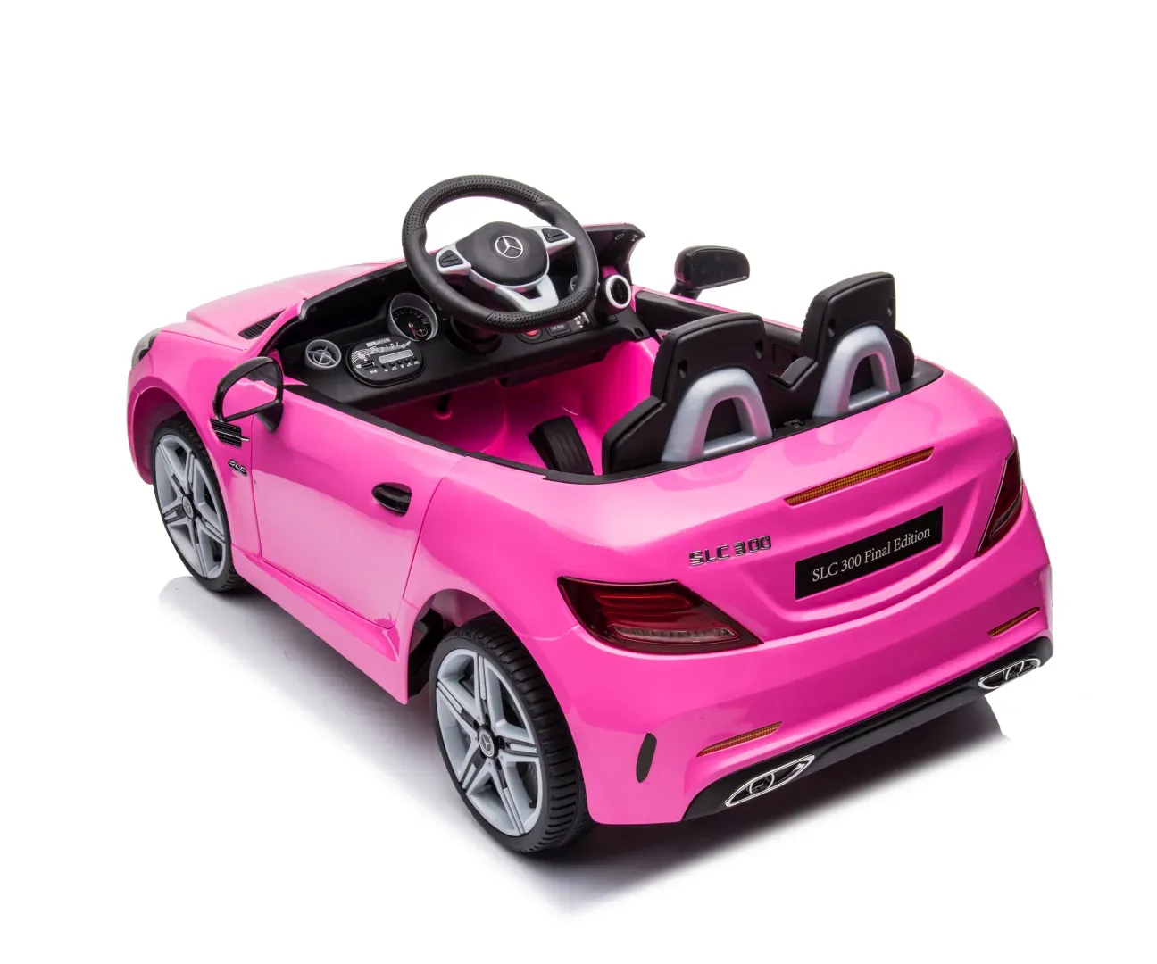 mercedes-benz slc pink vozilo na akumulator - slika 6