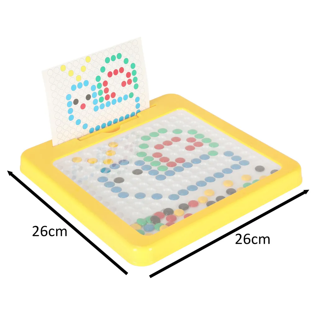 žuta magnetska ploča montessori - slika 5