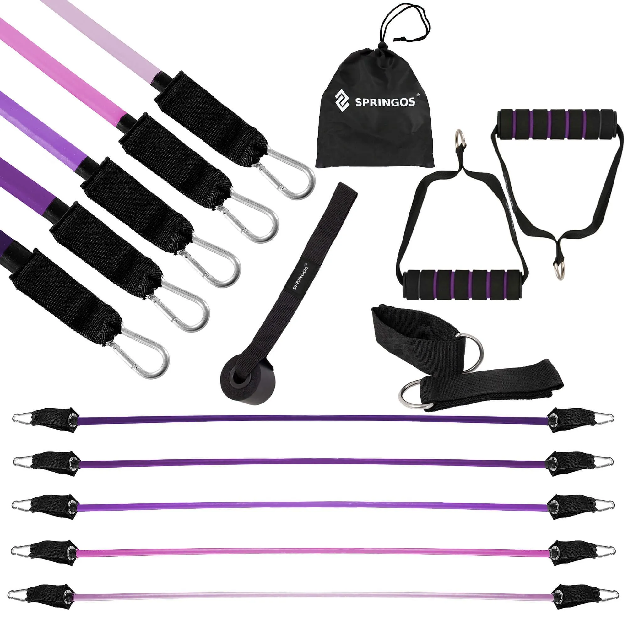 set ekspandera pet elastičnih traka - slika 8