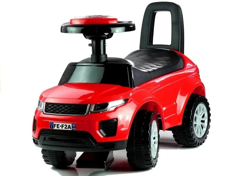 dječja guralica auto 613w crveni - slika 3