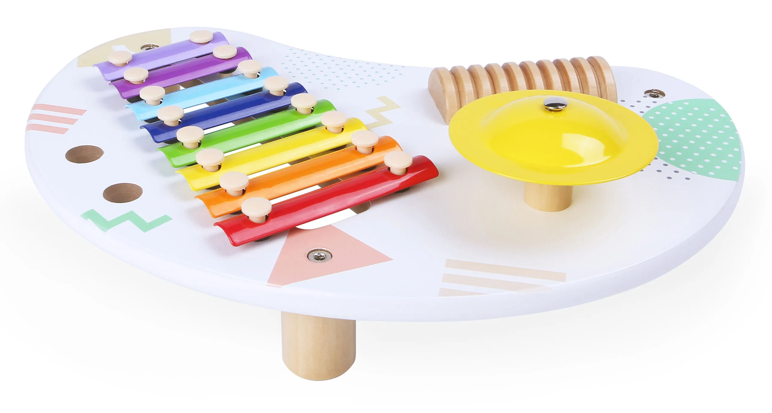stol s instrumentima, glazbeni stol, činele +18m ecotoys - slika 3