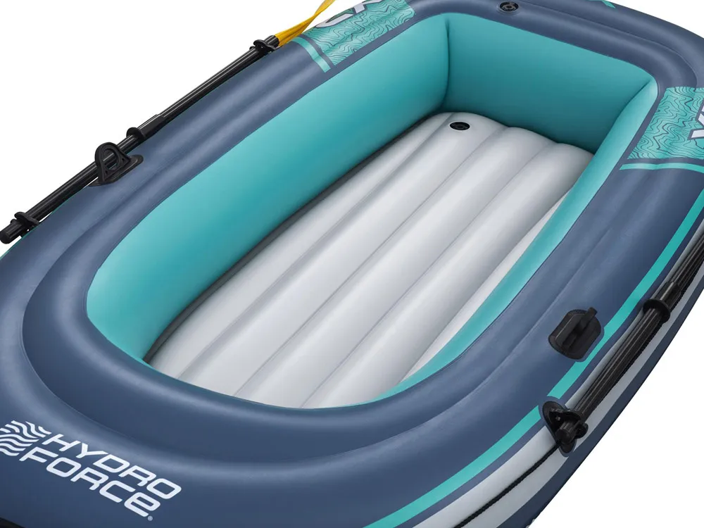 bestway gumeni čamac trek x2 do 250 kg 232x118 cm + vesla i pumpa 61153 - slika 8