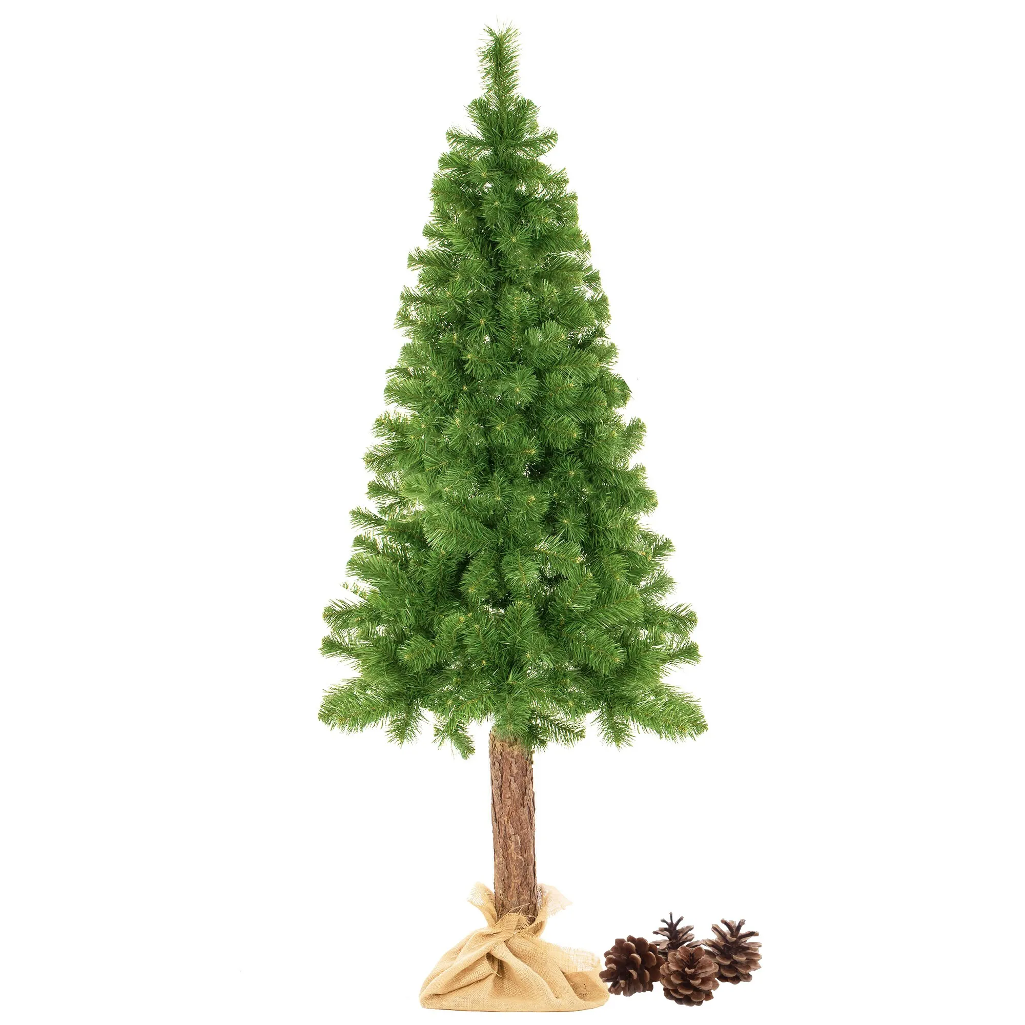 umjetno božićno drvce – bor na panju 180 cm - slika 3