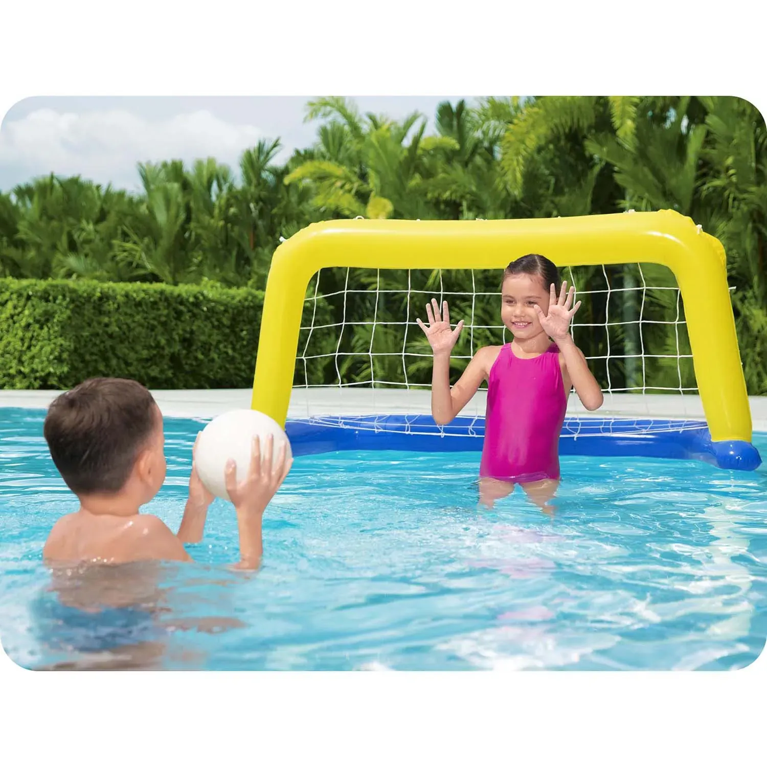 gol za bazen + lopta 137 x 66 cm bestawy 52123 - slika 3