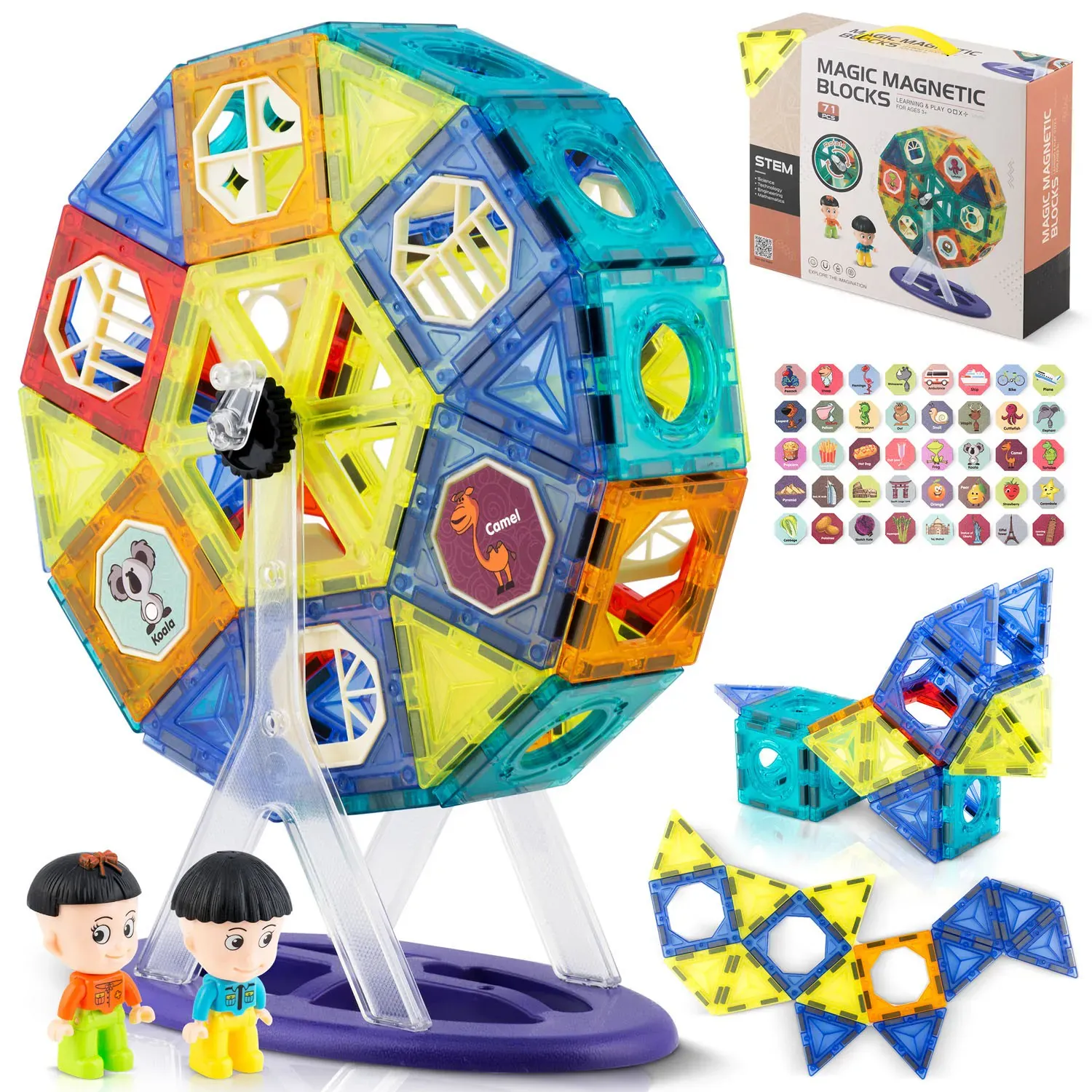 ricokids xxl magnetni vrtuljak - slika 2