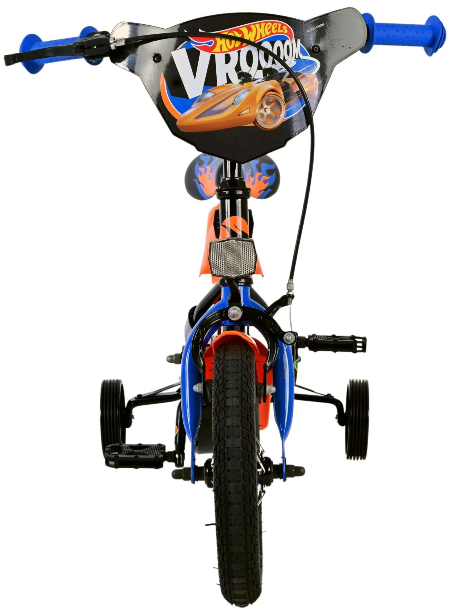 dječji bicikl hot wheels 12" crno-plavo-narančasti - slika 8