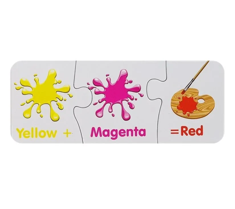 edukativne puzzle - boje na engleskom - slika 7