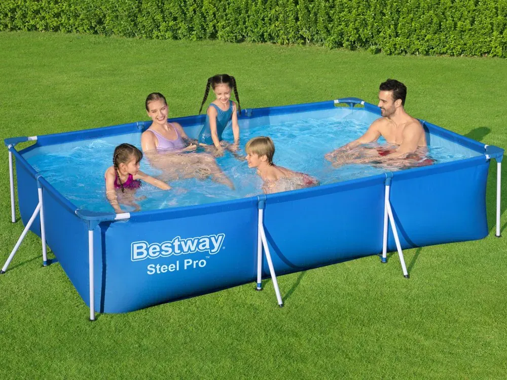 bestway bazen 56411 - 300x201x66cm - 3,300l - slika 2