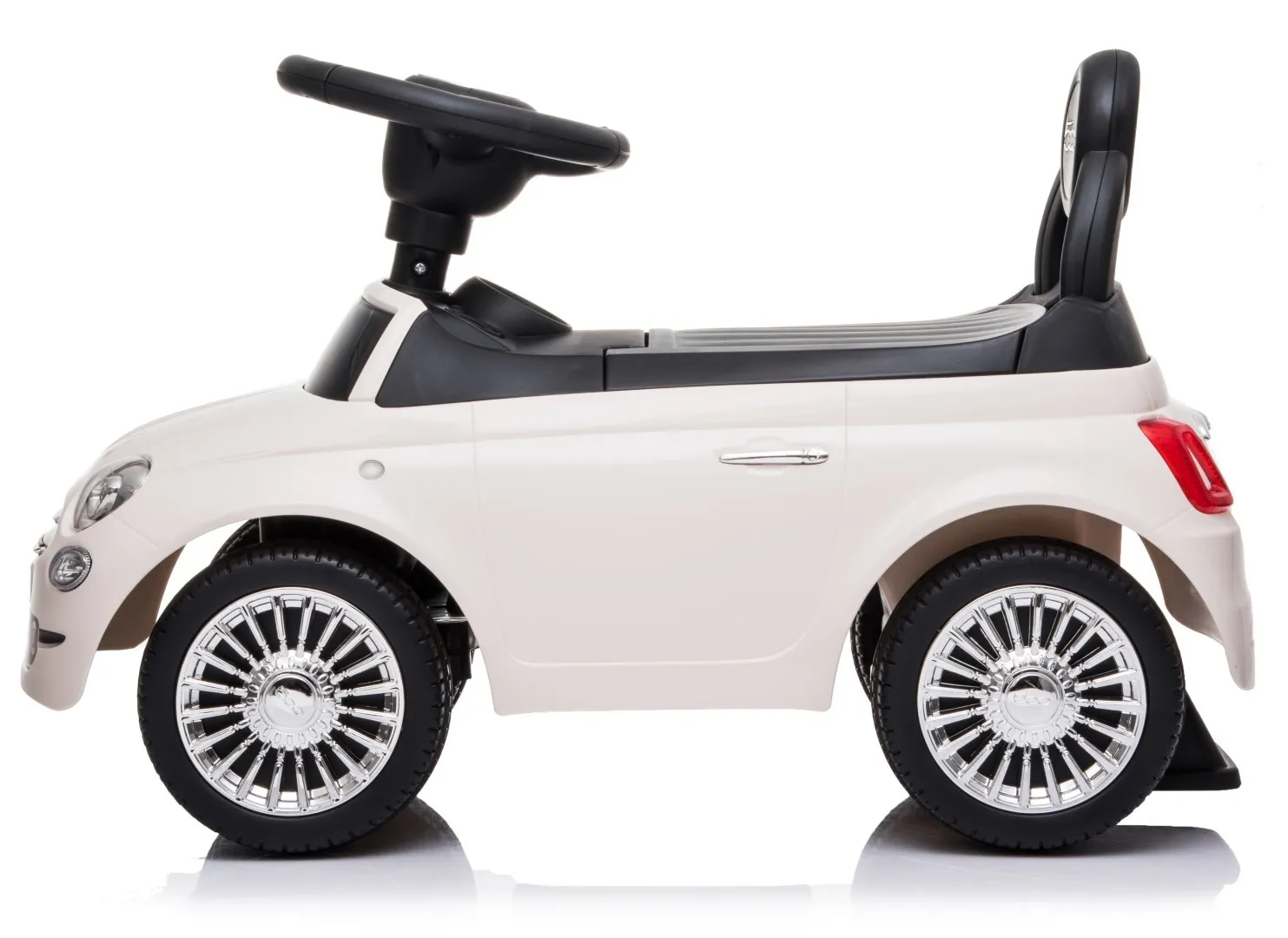 dječja guralica fiat 500 - bijela - slika 3