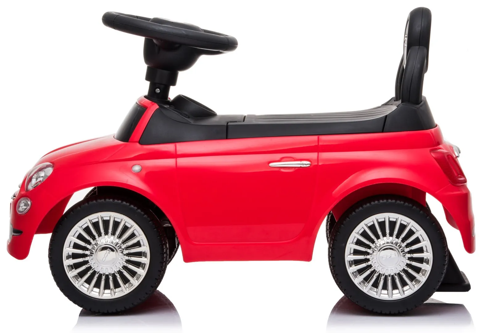dječja guralica fiat 500 - koraljno crvena - slika 3