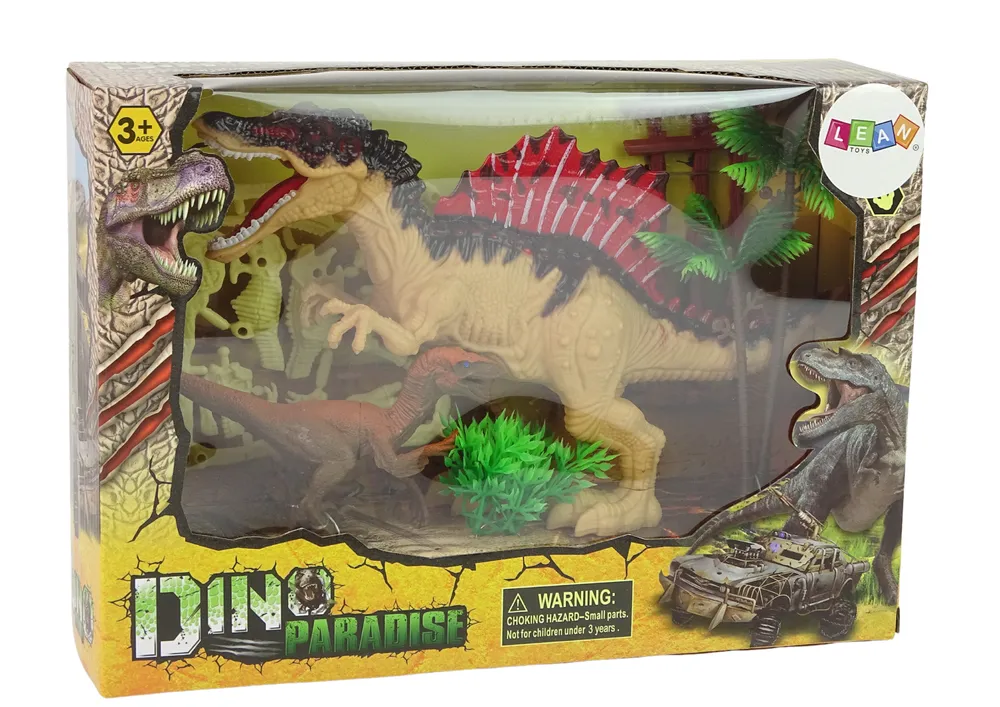 veliki set dinosaura s ogradom i dodacima - slika 5