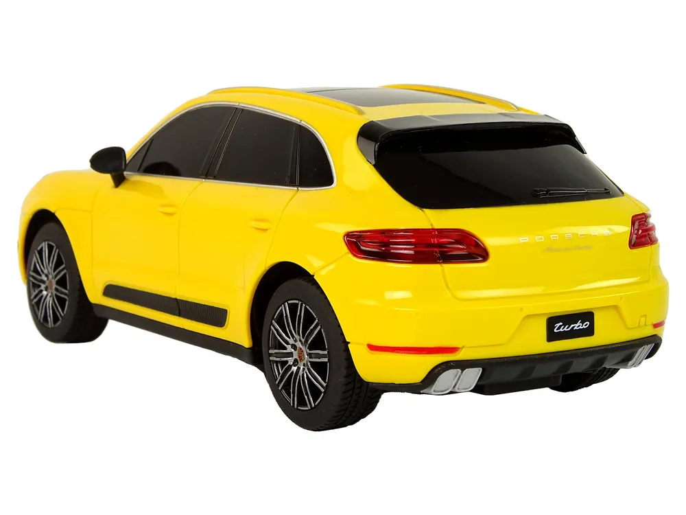 rastar porsche macan turbo 1:24 žuti - slika 4