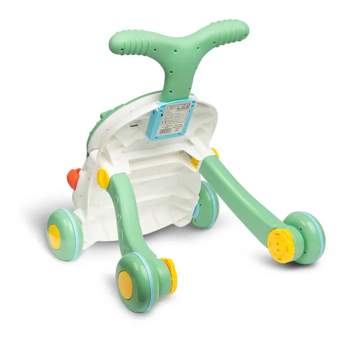 toyz 2 u 1 guralica i stol za igru zelena - slika 3