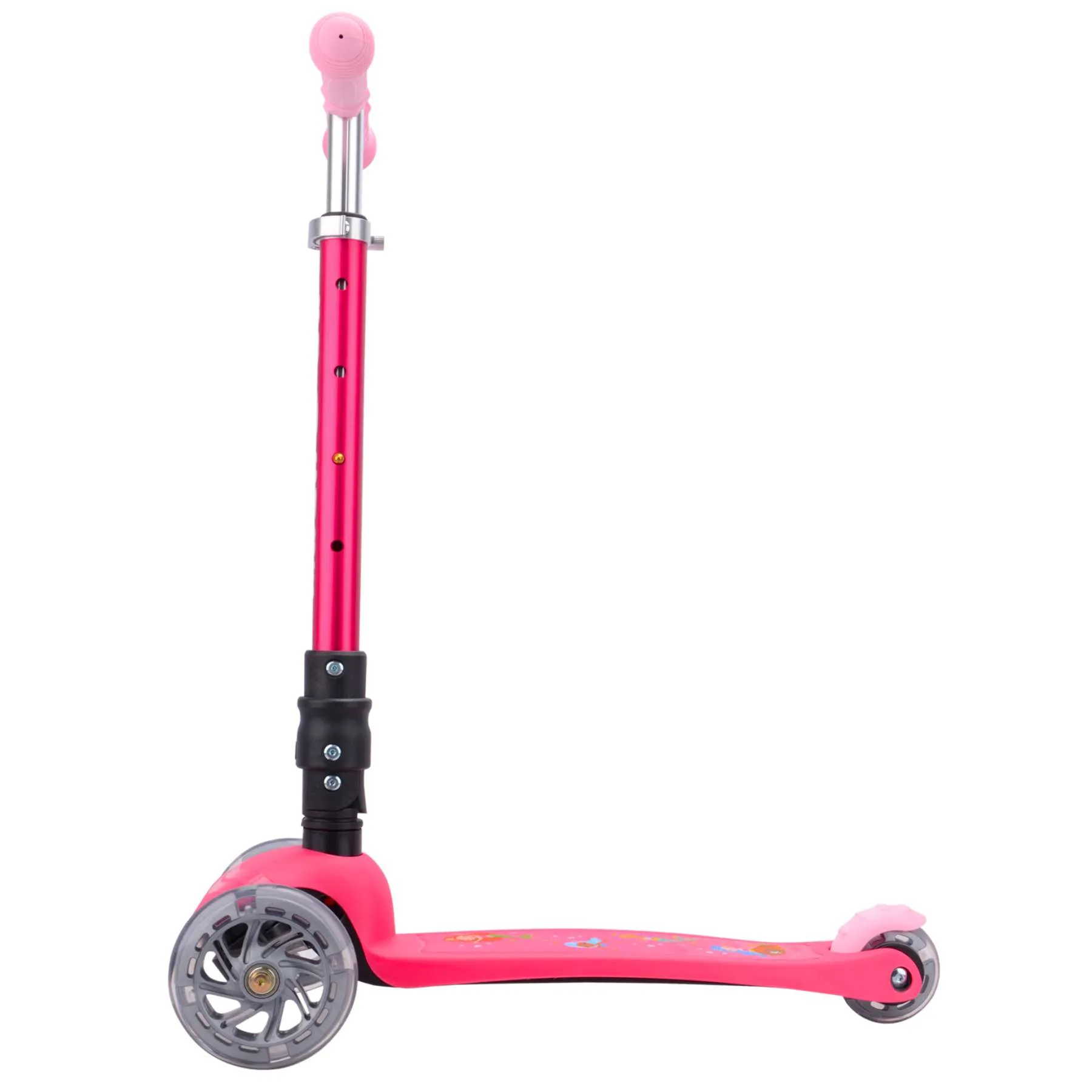 boldcube sklopivi mali romobil s tri kotača, mermaid pink boje - slika 3