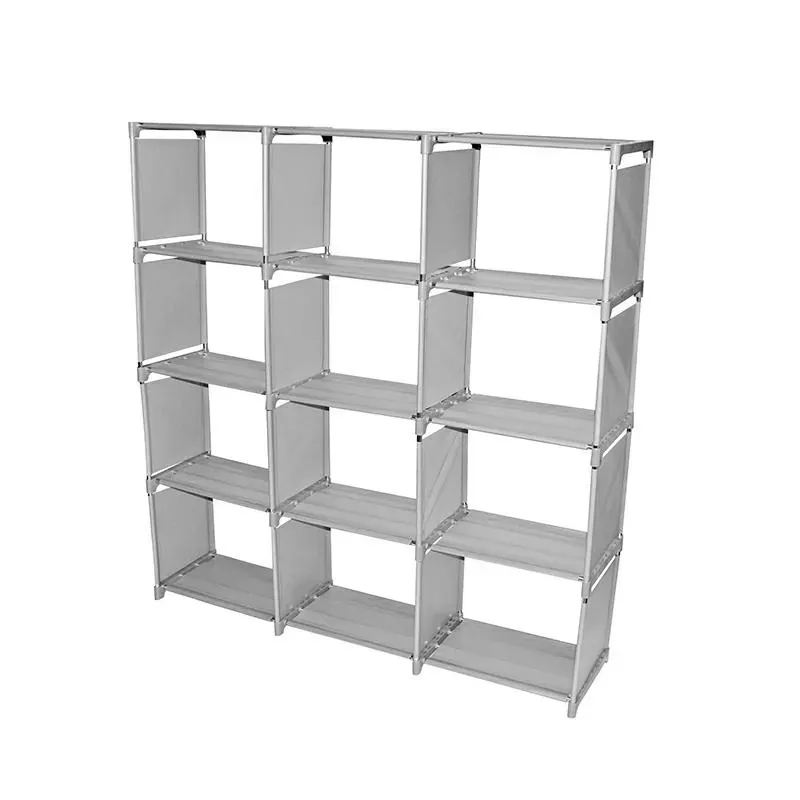 modularni ormar s policama sklopiv 4/3 - slika 2