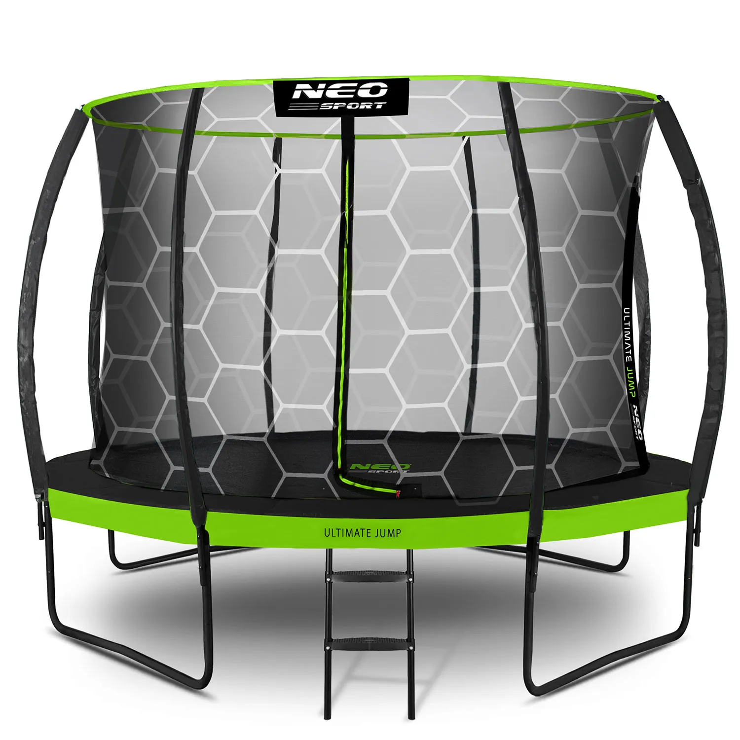 neo-sport profilirani vrtni trampolin 435 cm (14 ft) s unutarnjom mrežom - slika 3