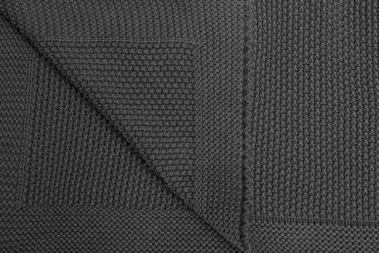 dekica bambus 100x80cm tamno siva - slika 8
