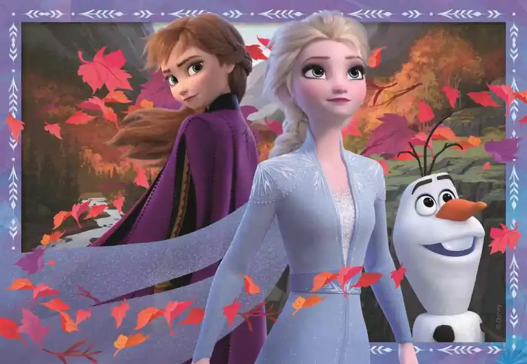 ravensburger puzzle frozen avantura 2x24kom - slika 1
