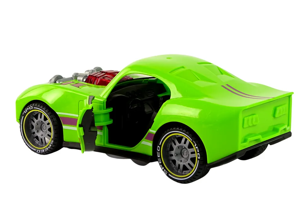 toystar zeleni sportski auto s efektima 1:14 - slika 4