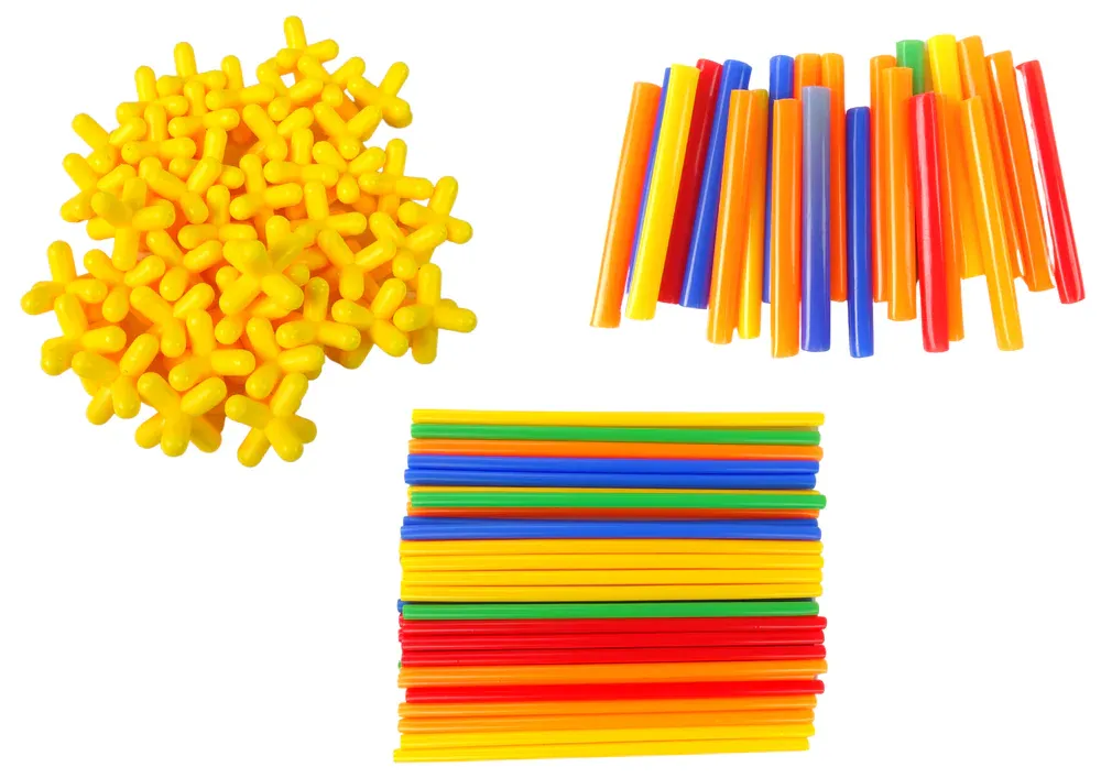set kreativnih slamki za građenje - slika 3