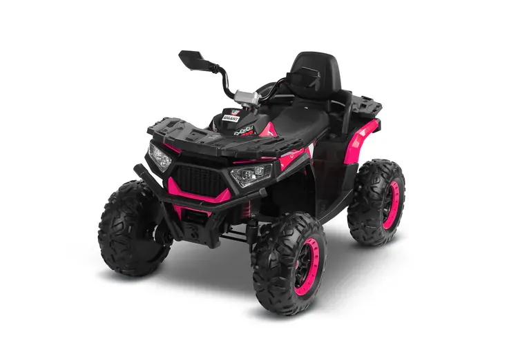 toyz quad na akumulator gigant, pink - slika 2