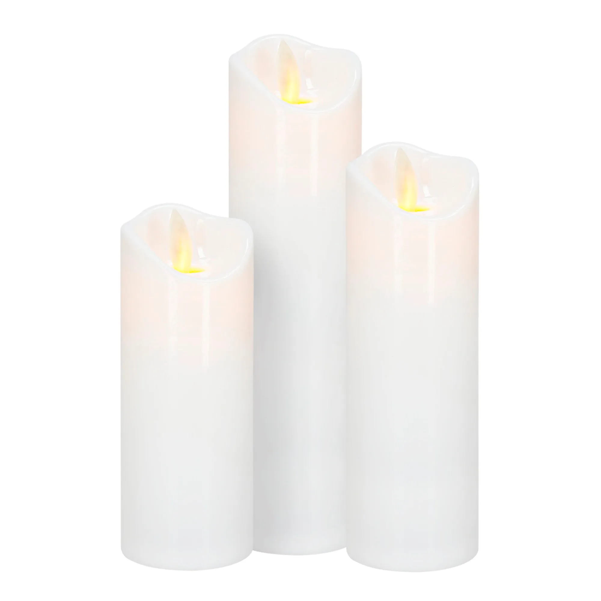 led svijeća – 17,5 × 5 cm, toplo žuta - slika 7