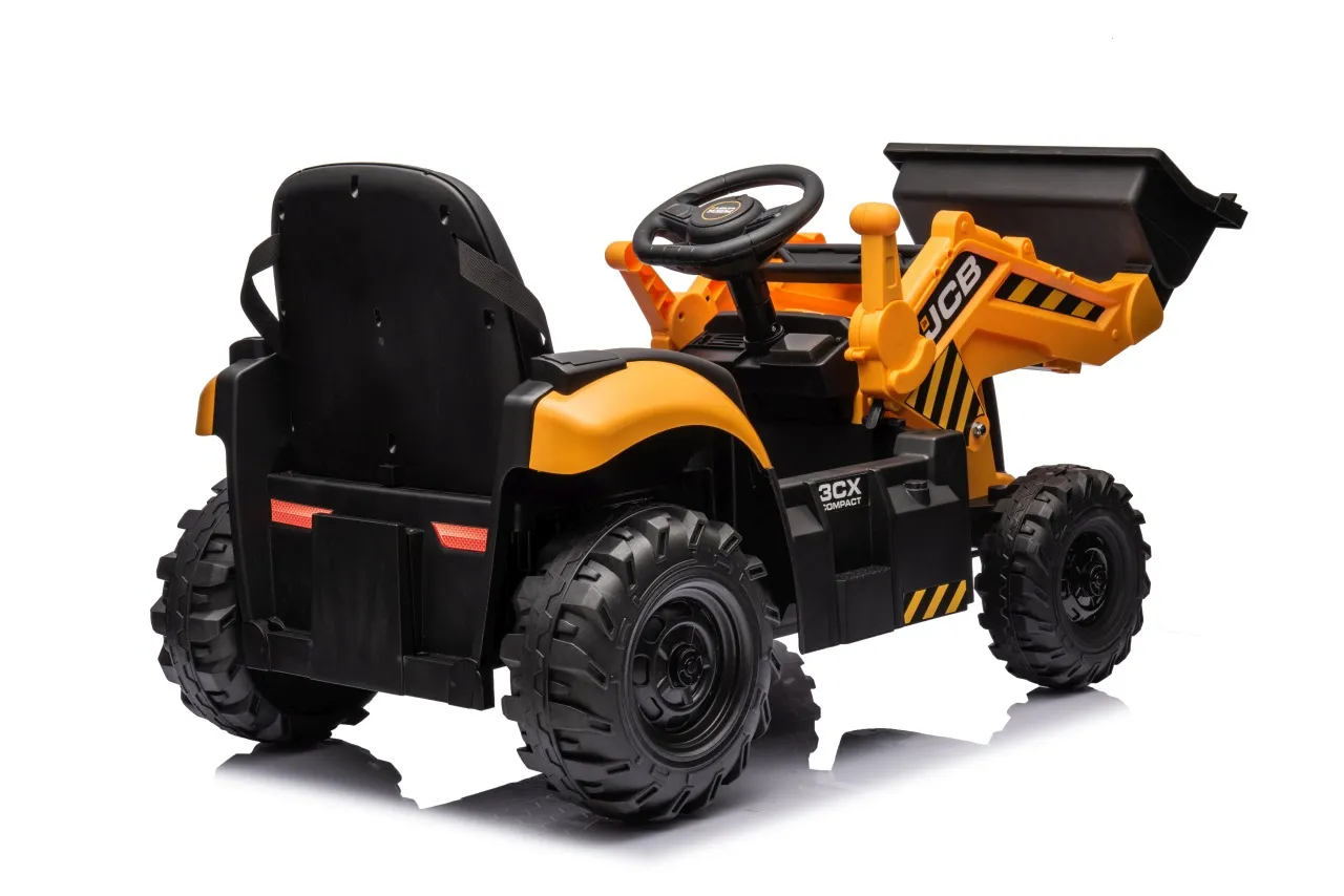 bager jcb, vozilo na akumulator, žuti - slika 8