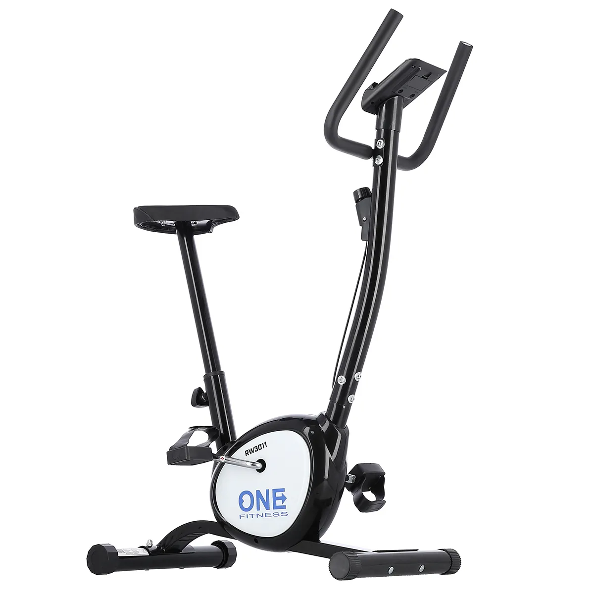 crni trening bicikl one fitness - slika 5