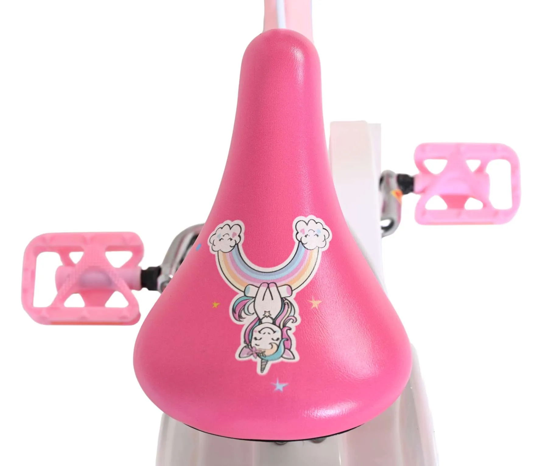 volare dječji bicikl unicorn 14″ ružičaste boje, s dvije ručne kočnice - slika 5