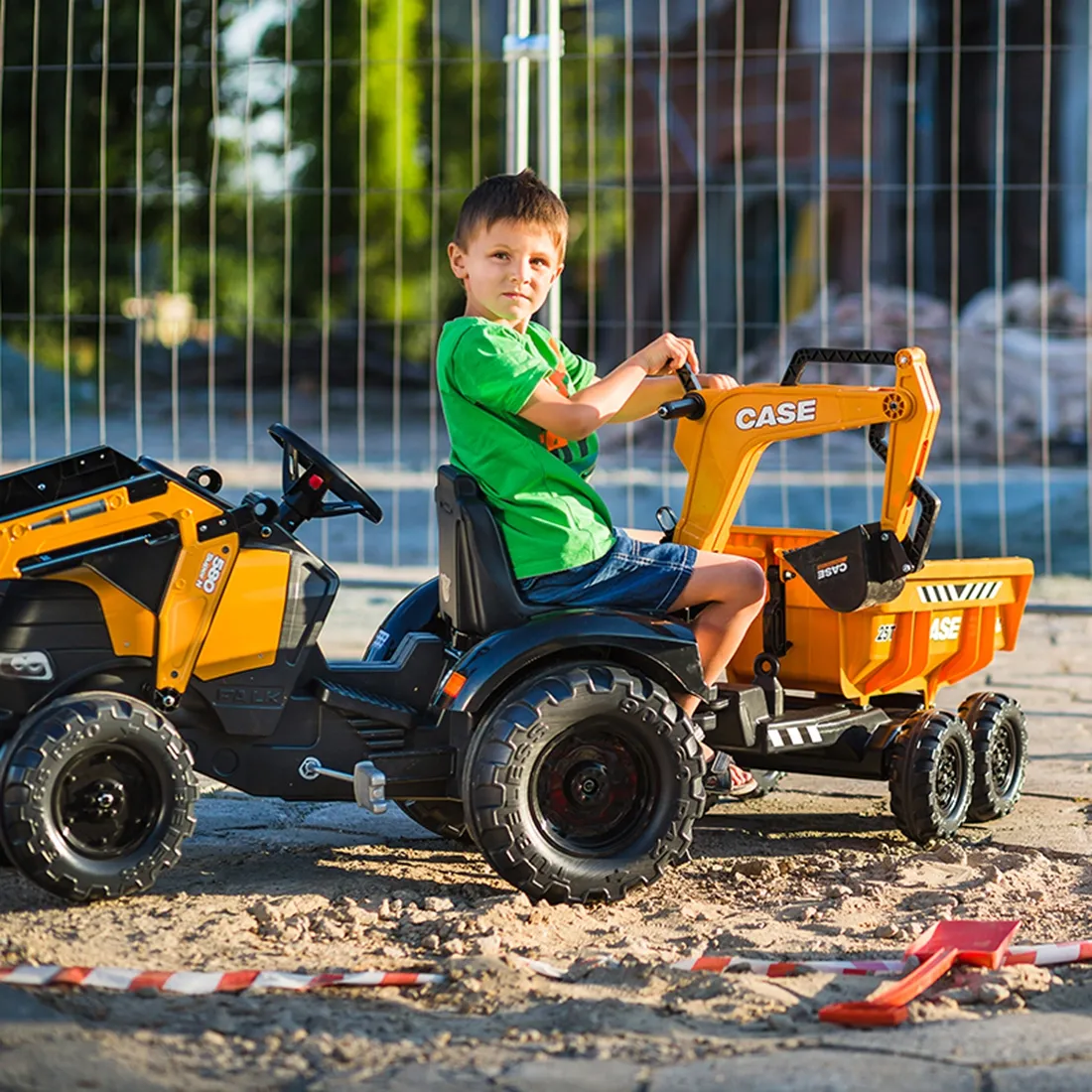 falk bager claas na pedale s prikolicom 3+ - slika 6