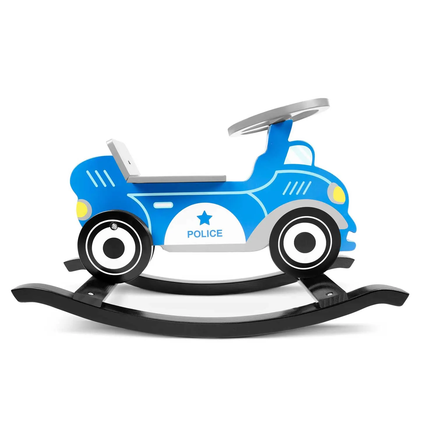 ricokids automobil za ljuljanje policija - slika 3