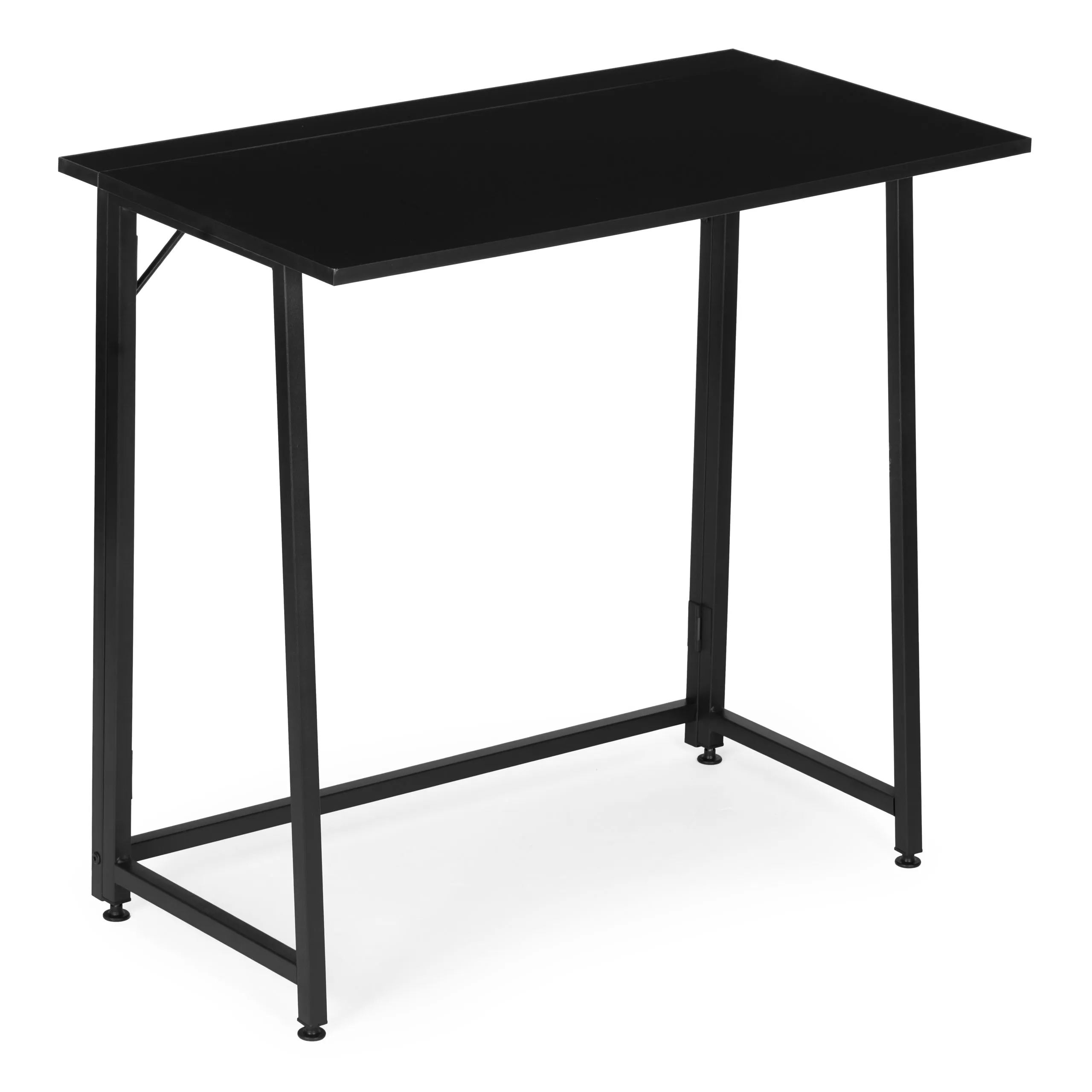 modernhome sklopivi računalni stol 80 × 45 cm za laptop – crni - slika 6