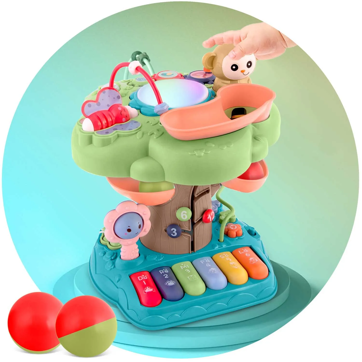 ricokids edukativna igračka u obliku stabla - slika 8
