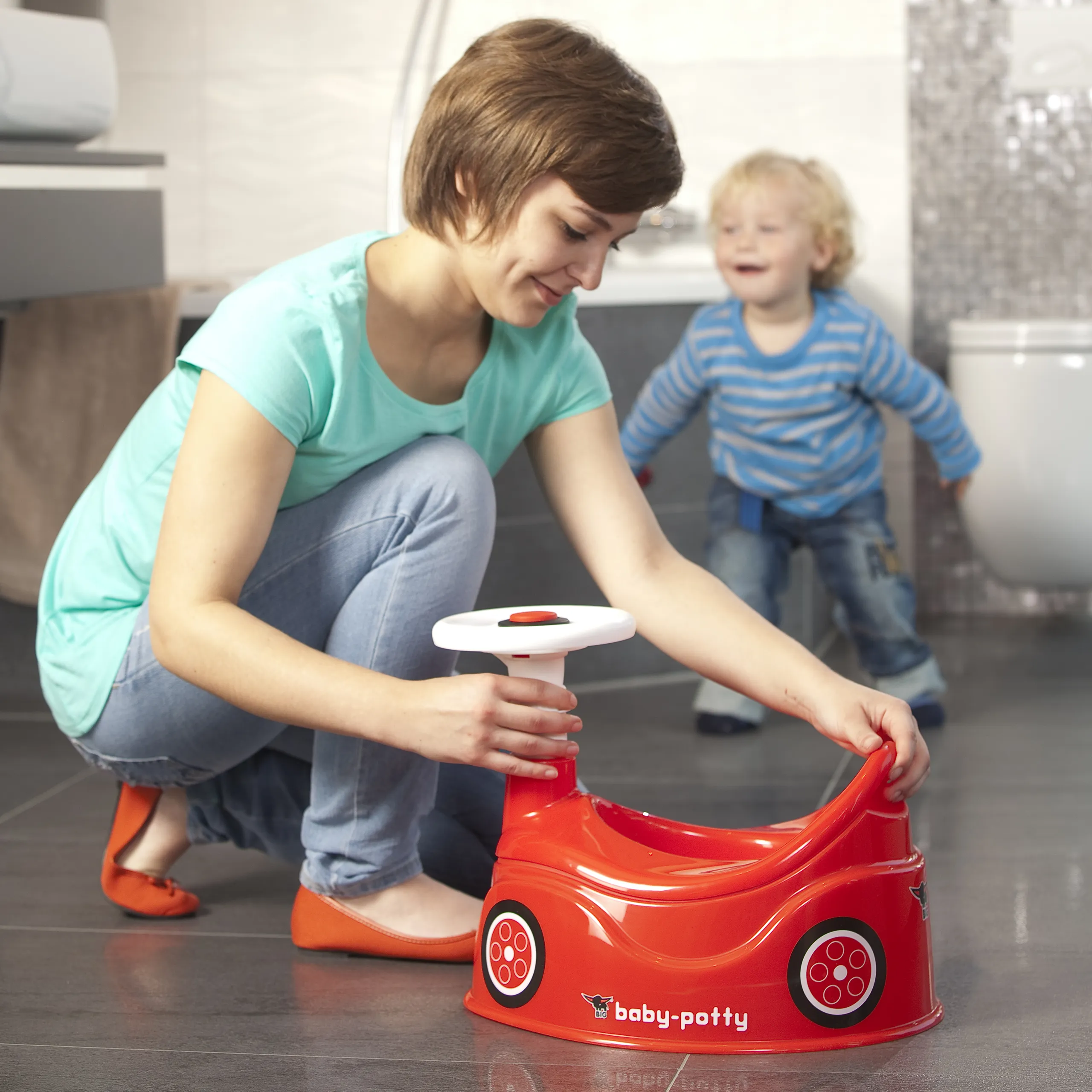 kahlica s volanom bobby car - slika 4