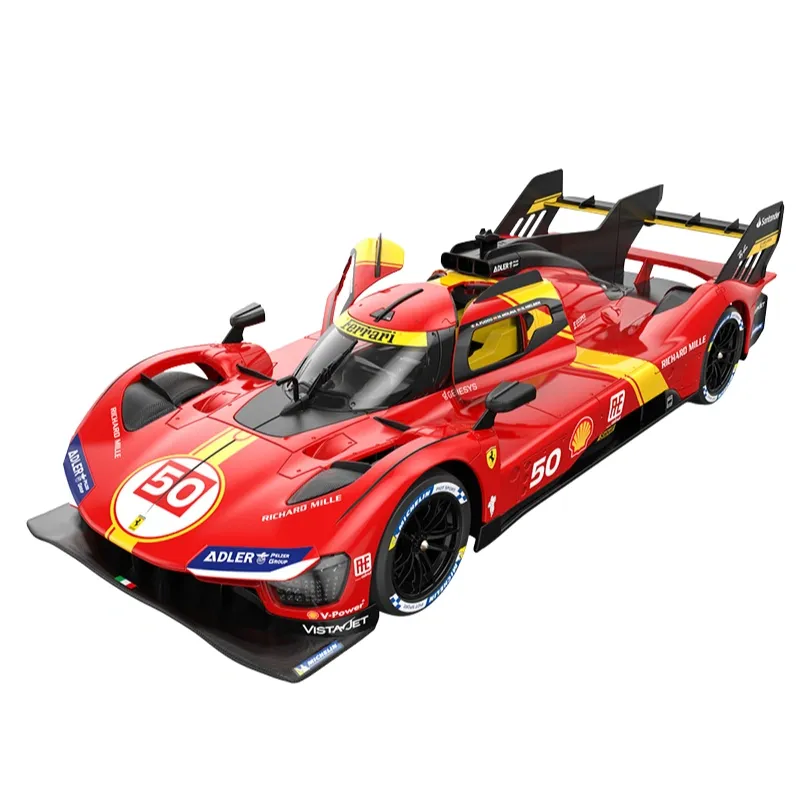 auto na daljinsko upravljanje ferrari 499p r/c skala 1:14 rastar 10110 - slika 4
