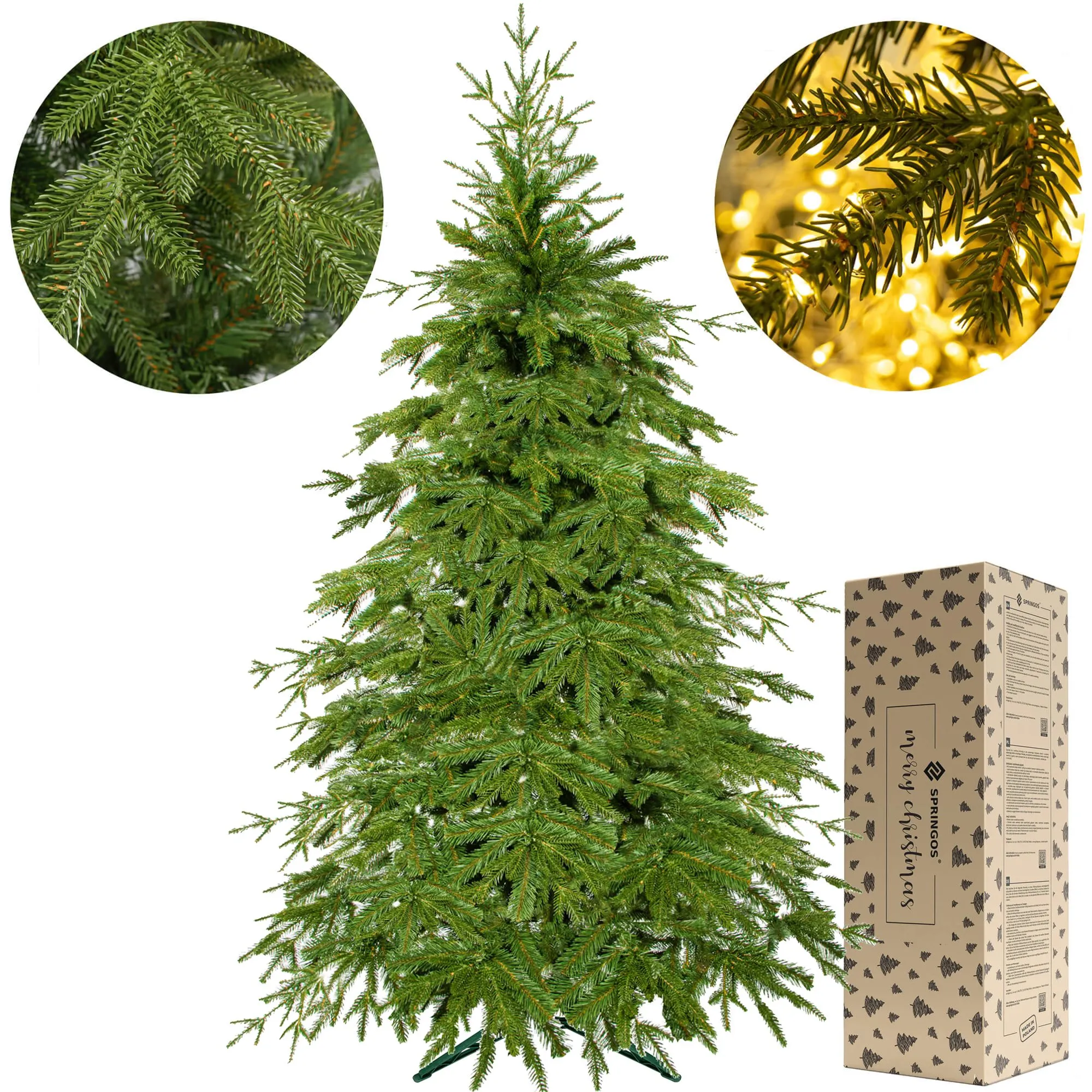 božićno drvce prirodna smreka 150 cm - slika 5