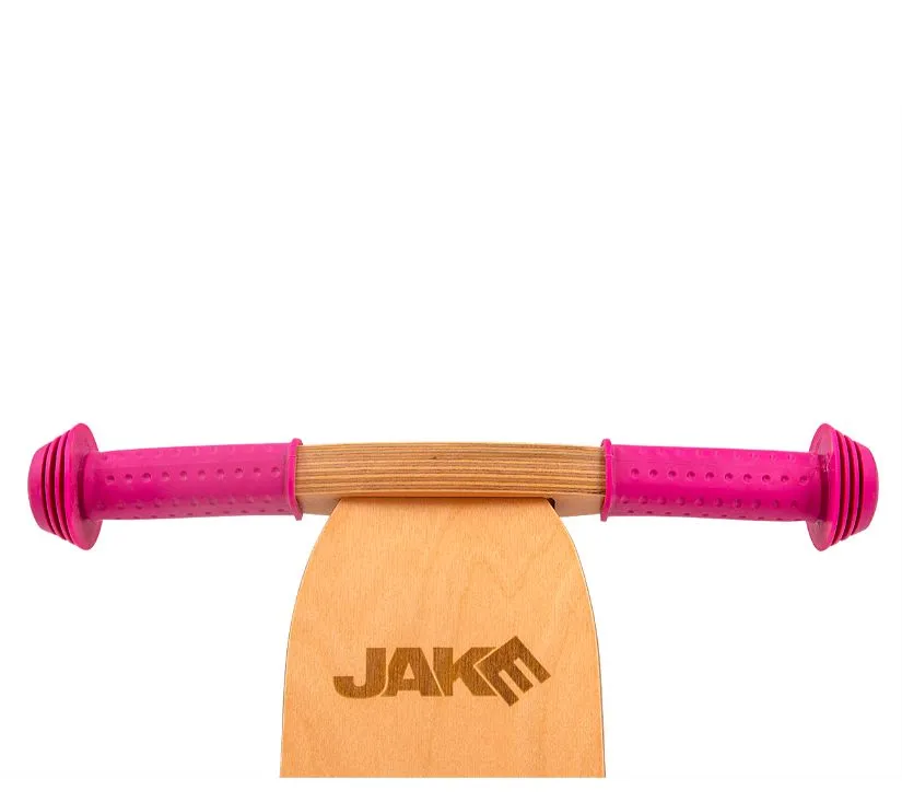 milly mally dječji bicikl bez pedala 2u1 jake classic rozi - slika 6