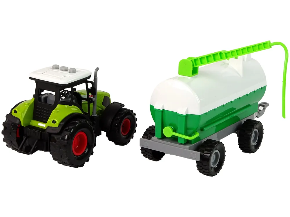 traktor sa cisternom zeleno-bijela - slika 5