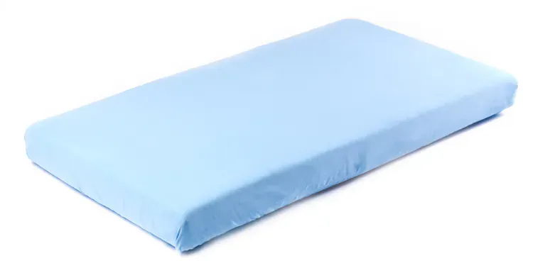 jersey plahta 120x60cm svijetlo plava - slika 2