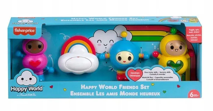 fisher-price set sretni prijatelji iz svijeta - slika 2