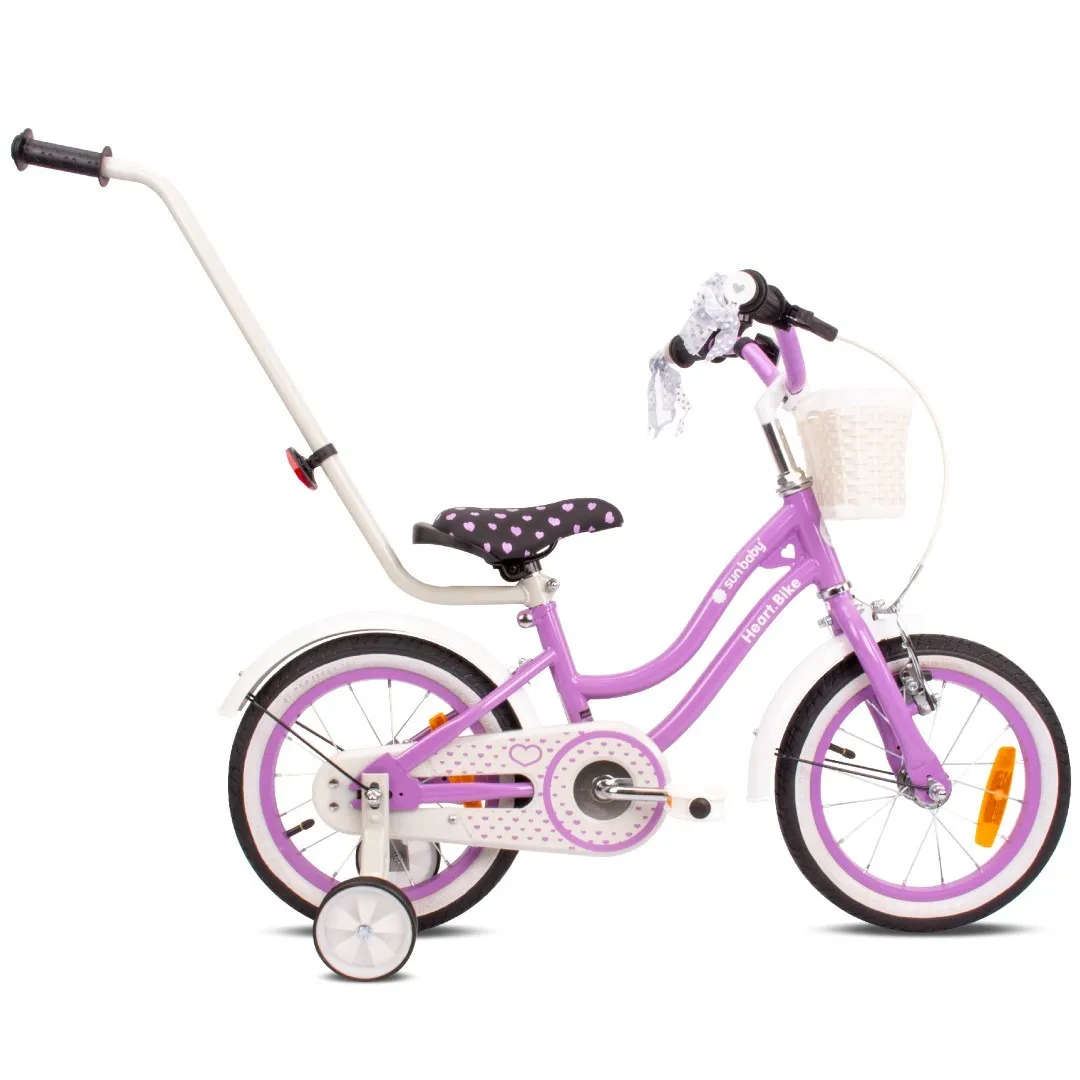dječji bicikl guralica heart 14" bike ljubičasti - slika 11