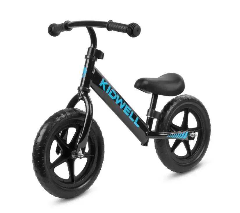 kidwell rebel dječji bicikl bez pedala, crni - slika 2