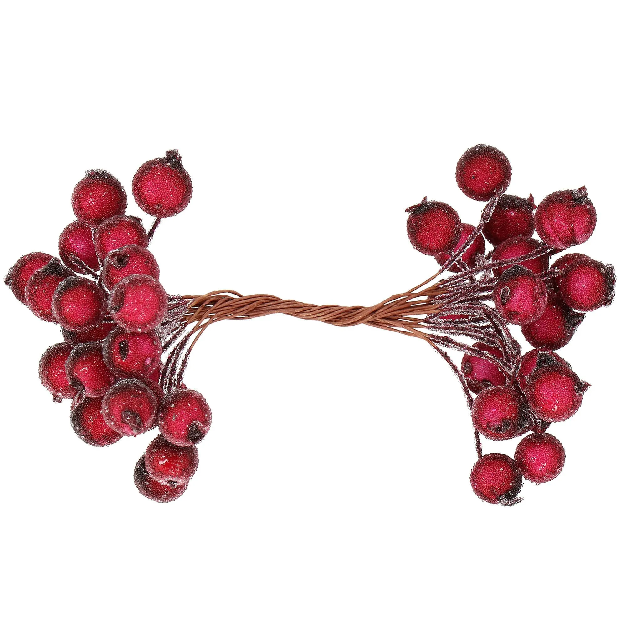 umjetna crvena bobica – promjer 12 mm, duljina 10–11 cm (set od 20 komada) - slika 6
