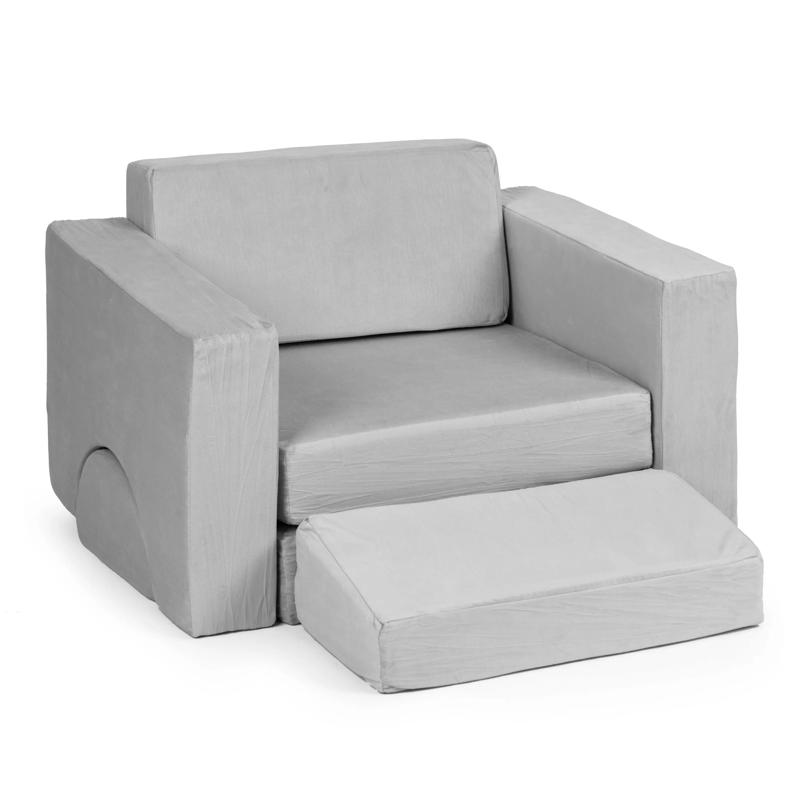 ecotoys diy modularna sofa sa 8 jastuka - siva - slika 8
