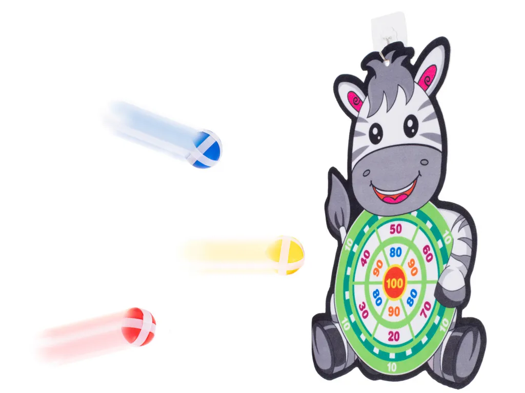 pikado na čičak s lopticama zebra - slika 4
