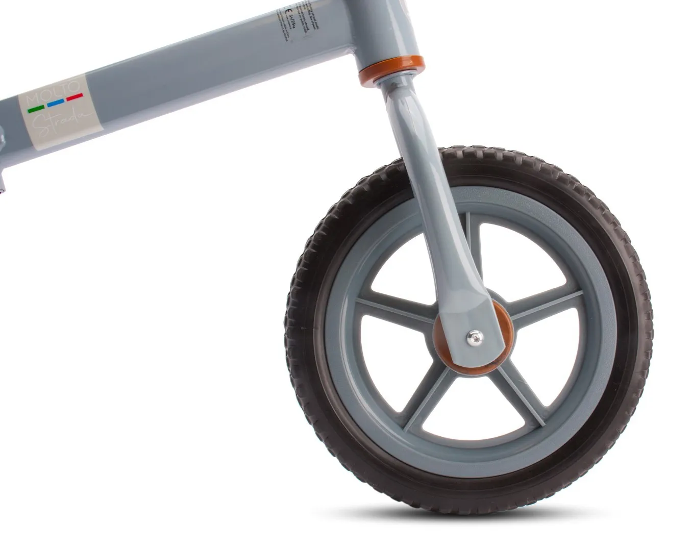 dječji bicikl bez pedala strada sivi 12" - slika 6