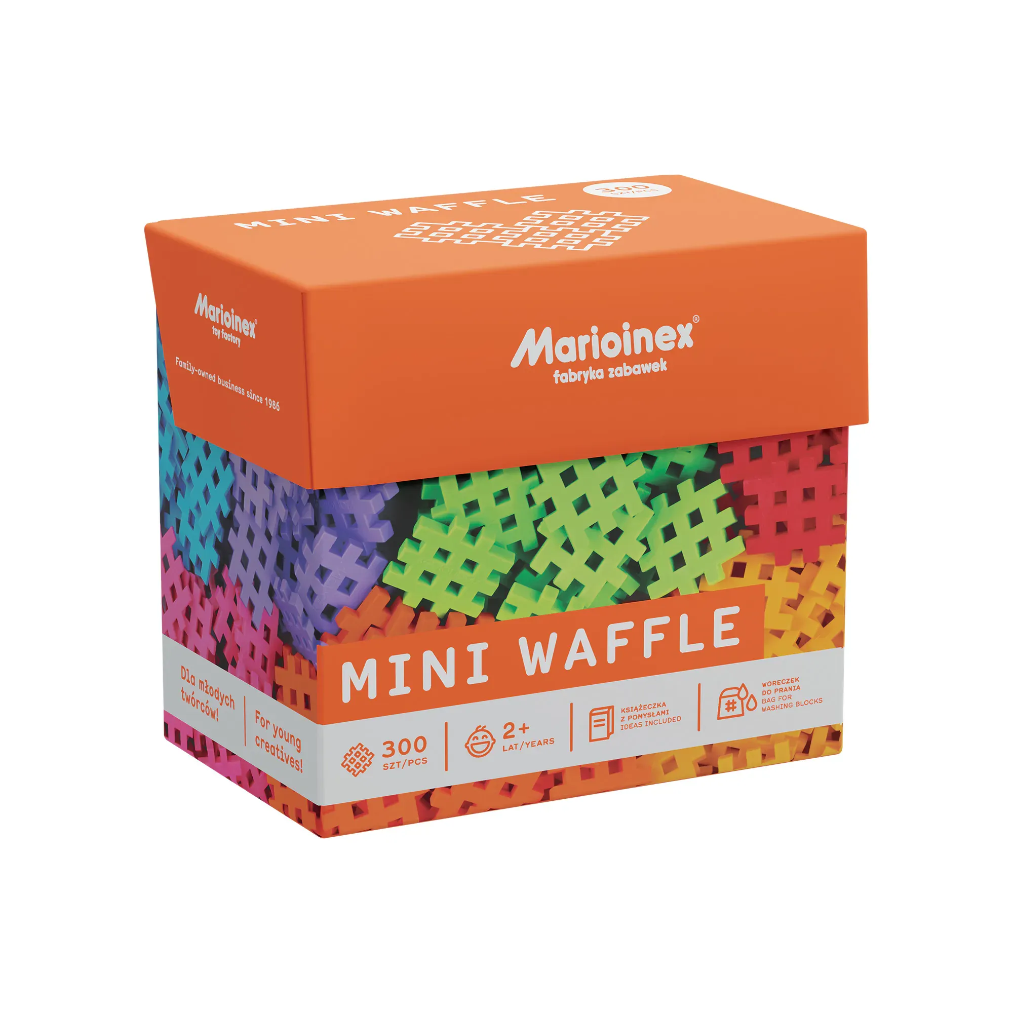 marioinex set mini waffle kockica 300kom. - slika 1