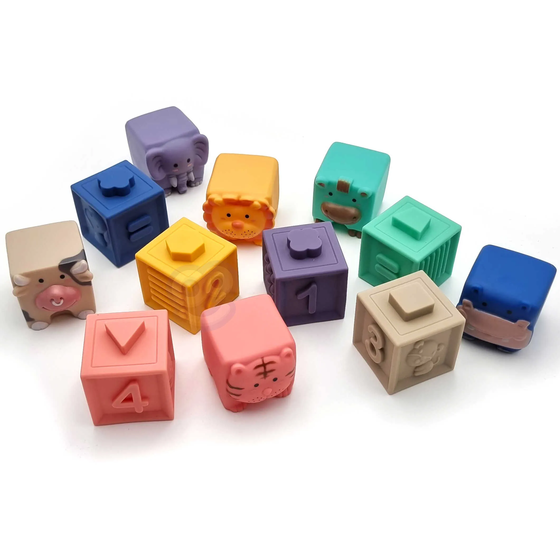 woopie senzoričke kocke 12 el. - slika 8
