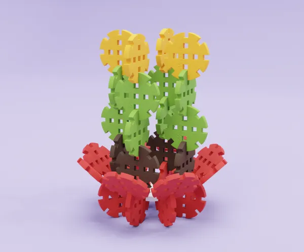 marioinex set waffle mini kotačića 200kom. - slika 5